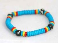 Karkötő türkiz-sárga