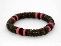 Karkötő gumis barna-piros (2)