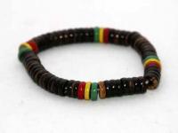 Karkötő  gumis sárga-barna (3)