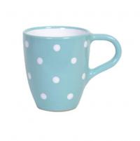 Pöttyös csinos kávés bögre MENTA