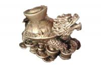 Sárkányfejű teknős arannyal