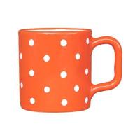 Pöttyös nagyon nagy  bögre NARANCS