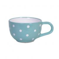 Pöttyös teázós csésze MENTA
