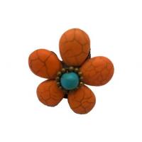 Gyűrű VIRÁG 2 (narancs)