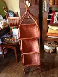 Hármas tároló bambusz (4)